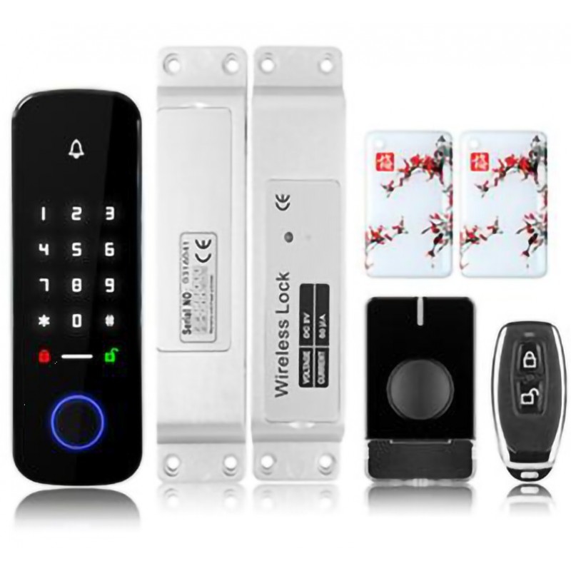 TELE VML-222 Ηλεκτρομαγνητικη κλειδαρια με μπαταριες, (53489)